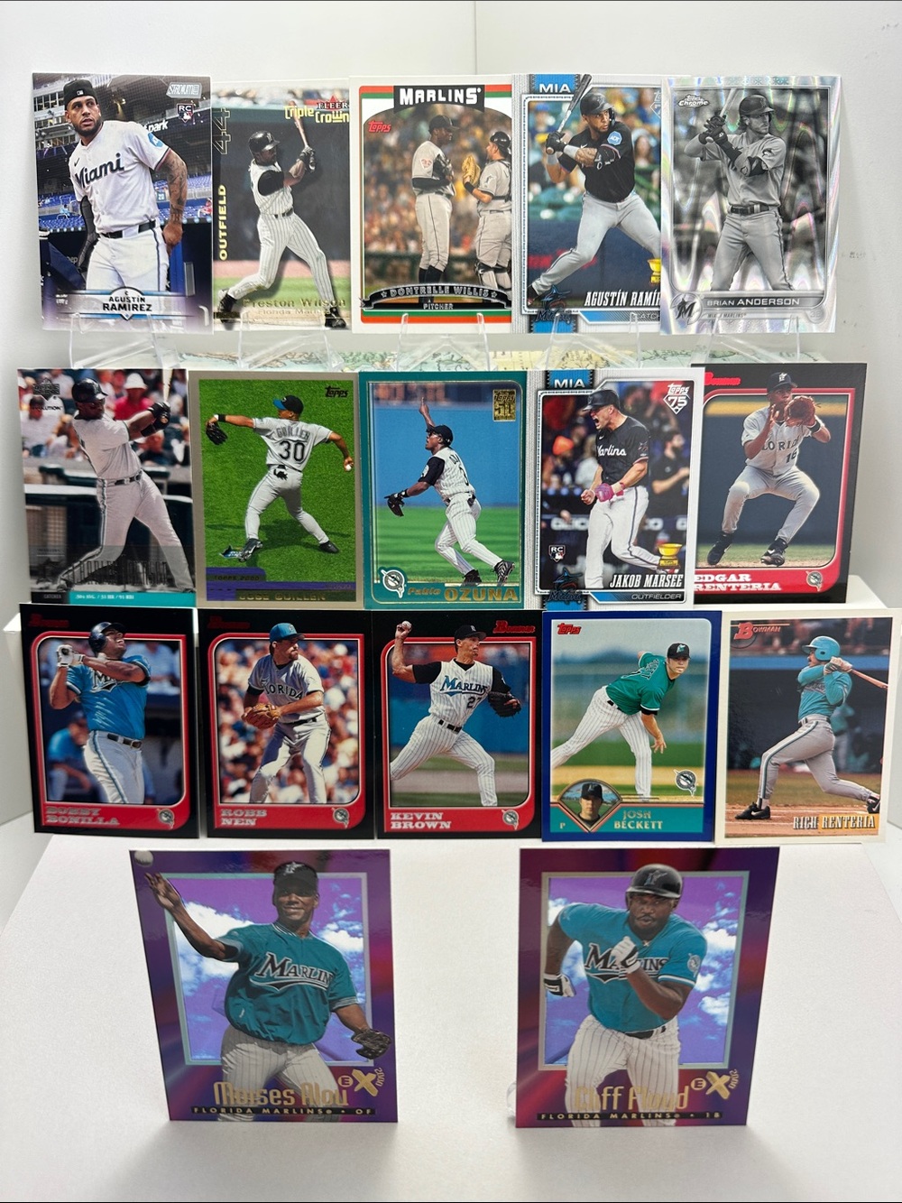 Florida/Miami Marlins lot of 17 stars of today and yesterday